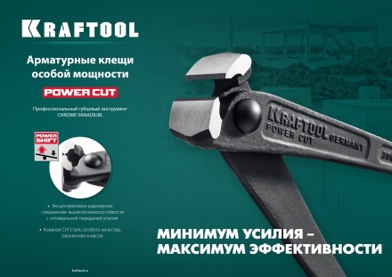 Арматурные клещи KRAFTOOL 22251 купить в Нефтеюганске