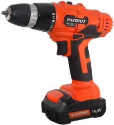 Дрель-шуруповерт аккумуляторная PATRIOT BR 140Li в кейсе