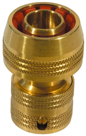Соединитель RACO "Profi" (шланг-насадка) латунный с автостопом, 3/4" 4246-55006B купить в Нефтеюганске
