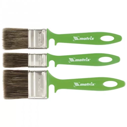 Набор кистей Работы по дереву 25 мм 35 мм 50 мм Color Line пластик Matrix 83379 купить в Нефтеюганске