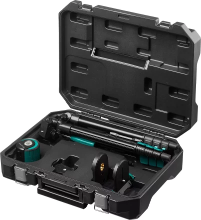 Нивелир лазерный линейный с держателем HC-1 и элевационным штативом ST-110 (35-110см), в кейcе, KRAFTOOL 34700-4 купить в Нефтеюганске