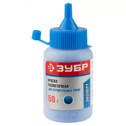 Краска ЗУБР разметочная для строительных работ, синяя, 50г 4-06405-1_z01 купить в Нефтеюганске