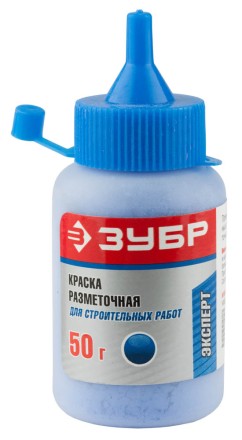 Краска ЗУБР разметочная для строительных работ, синяя, 50г 4-06405-1_z01 купить в Нефтеюганске
