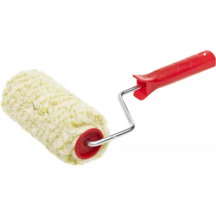 Валик ЗУБР &quot;ЭКСПЕРТ&quot;  &quot;МАКСПРОФИ&quot;, полиакрил, ручка 8мм, d=48/180мм 03522-18 купить в Нефтеюганске