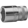 Торцовая головка KRAFTOOL "INDUSTRIE QUALITAT", Cr-V, FLANK, хромосатинированная, 1/4", 13 мм 27815-13_z01 купить в Нефтеюганске
