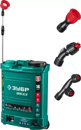 ЗУБР 16 л, аккумуляторный опрыскиватель (ОПС-16) купить в Нефтеюганске