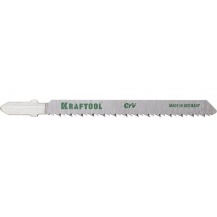 Полотна KRAFTOOL, T101BR, для эл/лобзика, Cr-V, по дереву, фанере, ламинату, обратный рез, EU-хвост., шаг 2,5мм, 75мм, 2шт 159516-2,5 купить в Нефтеюганске