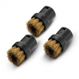 Комплект круглых щеток с латунной щетиной, 3 шт KARCHER
