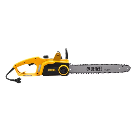 Пила цепная электрическая Denzel EDS-2200P, 2.2 кВт,поперечная, шина 45 см, шаг 3/8, паз 1.3 мм, 63 звена 95617 купить в Нефтеюганске