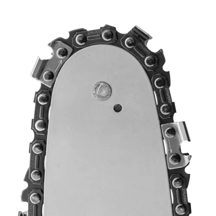 Пила цепная электрическая Denzel EDS-2200P, 2.2 кВт,поперечная, шина 45 см, шаг 3/8, паз 1.3 мм, 63 звена 95617 купить в Нефтеюганске