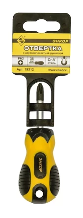 Отвертка PH2х38 мм Энкор 19512 купить в Нефтеюганске