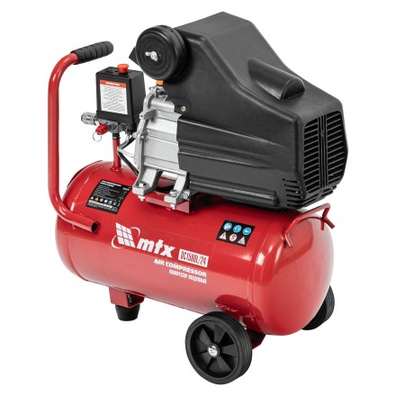 Компрессор воздушный MTX DC1500L/24, 1,5 кВт, 24 л, 210 л/мин 58017 купить в Нефтеюганске
