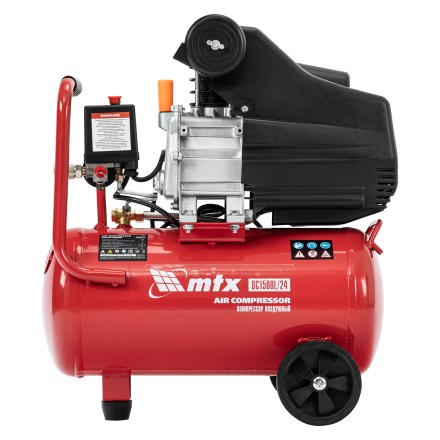 Компрессор воздушный MTX DC1500L/24, 1,5 кВт, 24 л, 210 л/мин 58017 купить в Нефтеюганске