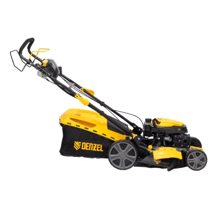 Газонокосилка бензиновая Denzel GLD-460SP-VE, 146 см3, шир. 46см, привод, вариатор, эл.старт, 60 л (58809) купить в Нефтеюганске