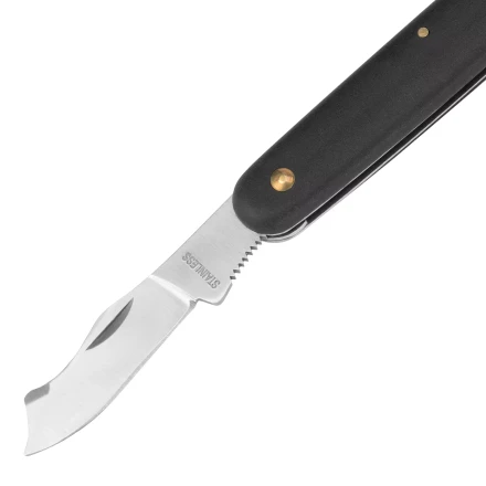 Нож садовый Palisad, 165 мм, складной, окулировочный, пластиковая рукоятка, 790547 купить в Нефтеюганске