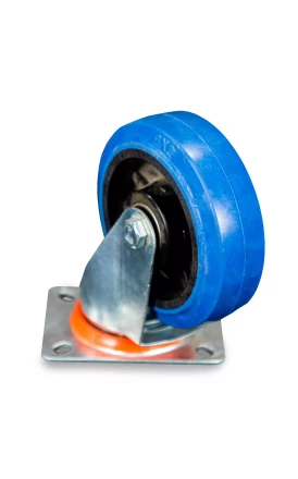 Колесо поворотное из эластичной резины MW150 150 мм 1024401 купить в Нефтеюганске