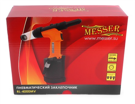 Пневматический заклепочник MESSER RL-4000MV для вытяжных заклепок (3,2 - 4,8 мм) купить в Нефтеюганске
