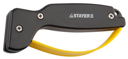 Точилка STAYER &quot;MASTER&quot; универсальная, для ножей, с защитой руки, рабочая часть из карбида 47513 купить в Нефтеюганске