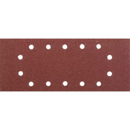 Лист шлифовальный универсальный STAYER &quot;MASTER&quot; на зажимах, 14 отверстий по периметру, для ПШМ, Р40, 115х280мм, 5шт 35469-040 купить в Нефтеюганске