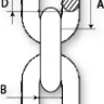 Строп универсальный цепной УСЦ 6.3  т L=4 м  8 кл купить в Нефтеюганске