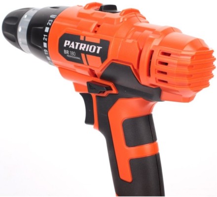 Дрель-шуруповерт аккумуляторная PATRIOT BR 180 в кейсе купить в Нефтеюганске