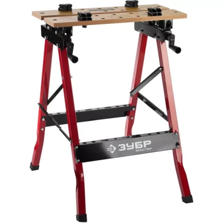 Верстак столярный ЗУБР &quot;МАСТЕР&quot; складной, 605х635х805 мм 38726 купить в Нефтеюганске