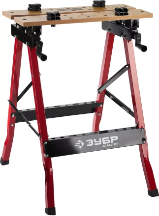 Верстак столярный ЗУБР &quot;МАСТЕР&quot; складной, 605х635х805 мм 38726 купить в Нефтеюганске