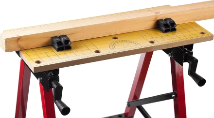 Верстак столярный ЗУБР &quot;МАСТЕР&quot; складной, 605х635х805 мм 38726 купить в Нефтеюганске