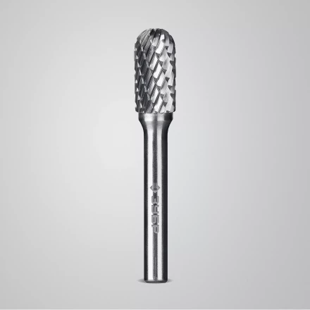 Зубр Твердосплавная борфреза C - цилиндр со сферическим концом, 10 х 20 мм (28802-10-20) купить в Нефтеюганске