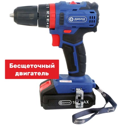 Аккумуляторная дрель-шуруповерт Диолд ДЭА-16ЛИ-02У купить в Нефтеюганске