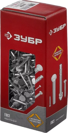 Гвозди с большой потайной головкой чертеж № 7811-7102 коробка серия МАСТЕР купить в Нефтеюганске