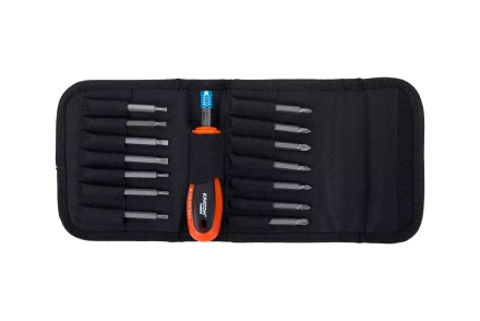 Отвертка переставная Кратон Complect SSK-01, набор 14 пр. 2 09 05 001 купить в Нефтеюганске