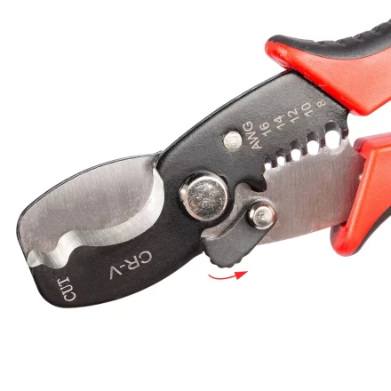 Ножницы для резки проводов КВТ MC-06 до 15 мм с функцией зачистки изоляции (85934) купить в Нефтеюганске