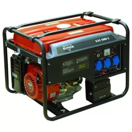 Бензогенератор Elitech БЭС 5000 Е купить в Нефтеюганске