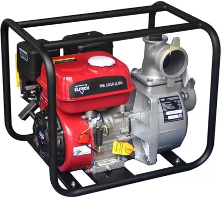 Мотопомпа ELITECH МБ 1010 Д 80 купить в Нефтеюганске