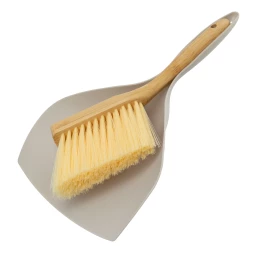 Набор: совок 290x190 мм и бамбуковая щетка-сметка 220 мм, Home// Palisad 93572