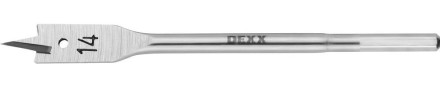 Сверло по дереву перовое, шестигранный хвостовик, DEXX 2945-14, d=14мм 2945-14 купить в Нефтеюганске
