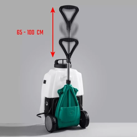 ЗУБР 16 л, колеса, аккумуляторный опрыскиватель (ОПС-16К) купить в Нефтеюганске