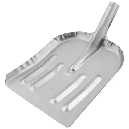 Лопата для уборки снега стальная оцинкованная, 320 х 340 мм, без черенка, Россия 615365 купить в Нефтеюганске