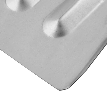 Лопата для уборки снега стальная оцинкованная, 320 х 340 мм, без черенка, Россия 615365 купить в Нефтеюганске