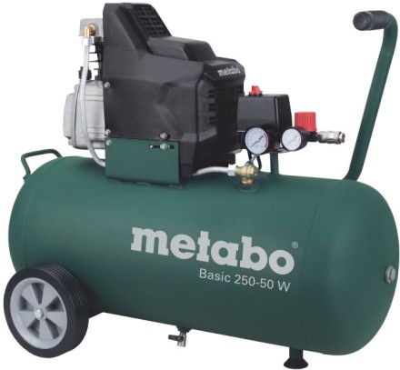 Компрессор масляный поршневой прямой привод Metabo Basic 250-50 W купить в Нефтеюганске