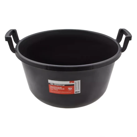 Таз круглый строительный гибкий с ручками, 50 л Matrix 81466 купить в Нефтеюганске