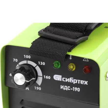 Аппарат инверторный дуговой сварки СИБРТЕХ ИДС-190 94376 купить в Нефтеюганске