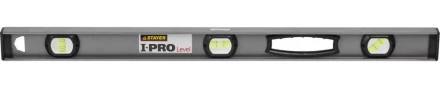 Уровень STAYER &quot;PROFESSIONAL&quot; I-PROLevel, усилен рельс с ручками, утолщен особопрочн профиль, точность 1мм/м, 3 ампулы, 80см 3477-080 купить в Нефтеюганске