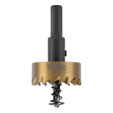 Коронка по металлу HSS, 32 мм, нитридтитановое покрытие Denzel 724109 купить в Нефтеюганске