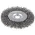 Щетка STAYER дисковая для точильно-шлифовального станка, витая сталь 0,3мм, 175/12,7/16мм 35185-175 купить в Нефтеюганске