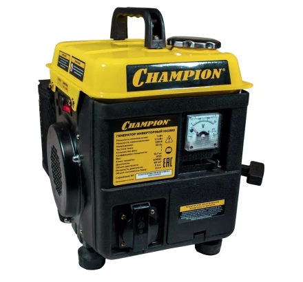 Бензогенератор инверторный CHAMPION IGG 980 купить в Нефтеюганске