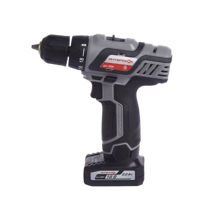 Аккумуляторная дрель-шуруповерт ИНТЕРСКОЛ ДА-18ЭР Li-ion (2 х 2Ач) купить в Нефтеюганске