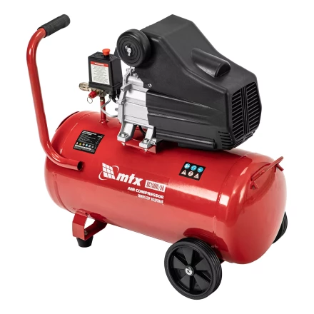 Компрессор воздушный MTX DC1500L/50, 1,5 кВт, 50 л, 210 л/мин 58018 купить в Нефтеюганске