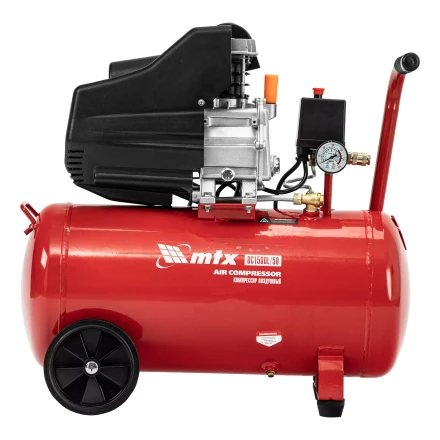 Компрессор воздушный MTX DC1500L/50, 1,5 кВт, 50 л, 210 л/мин 58018 купить в Нефтеюганске